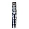 In the Breeze Lil' Bones Skeleton 40 Inch Windsock - Hanging Halloween Decoration - Outdoor Holiday Decor